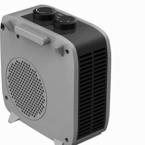 Room Heater - Color: Gray & Black