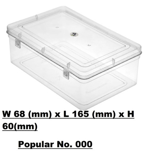 Scratch Resistant Plastic Container - Color: .