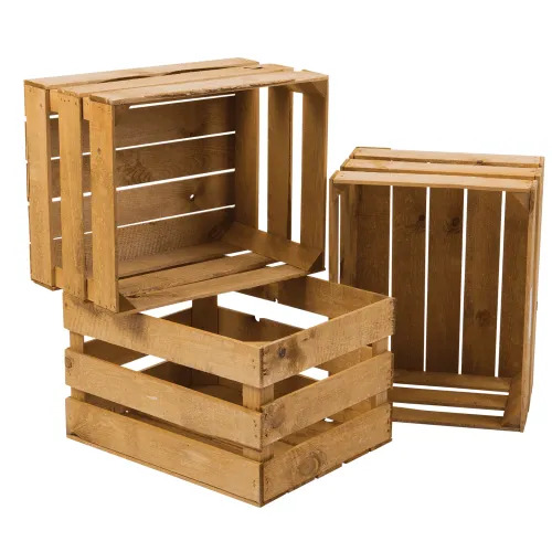 Storage Wooden Crate - Pallet Type: Collar Pallet