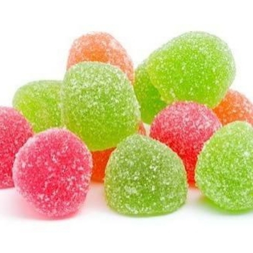 Sugar Candies - Refined Sugar, Fruit Flavor, Hard Solid Pieces | Chemical-free, Eggless, Cleanly Packed