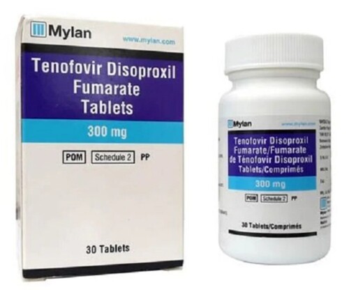 Tenvir Tenofovir 300mg Tablets - Film Coated Oral Tablets, Once Daily | Antiviral, Prescription Required, Blister Packed, Pharmaceutical Grade