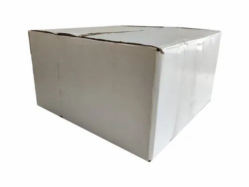 3.5kg Single Wall 3 Ply Corrugated Box - 7x9x15 Inch, White, Moisture Proof, Eco Friendly
