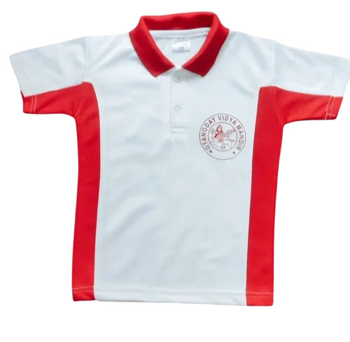 Boys Medium School Uniform T Shirt