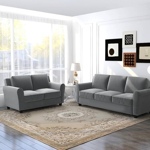 Home centre barry fabric sofa set