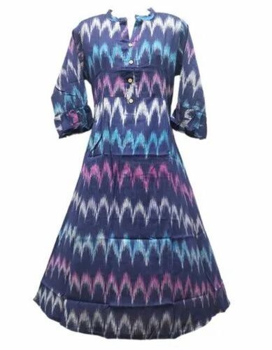 Ladies Cotton Long Kurti