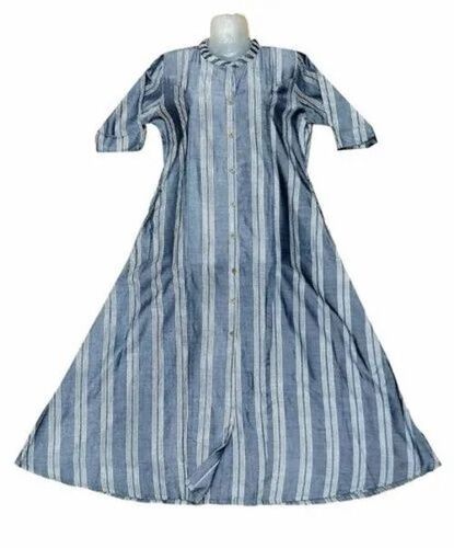 Ladies Rayon A Line Long Kurti