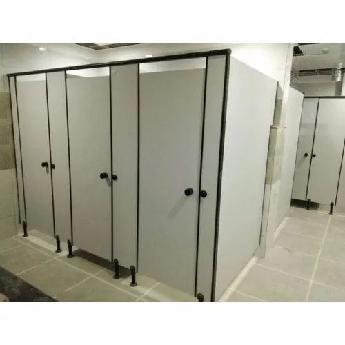 Nylon Restroom Cubicle - PVC Modular, Custom Size, Custom Color | Rectangular Shape for Mall, School, Office