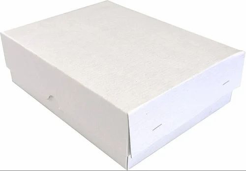 Rectangle White Corrugated Box