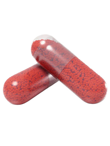 Red Colored Loose Pharmaceutical Pellets