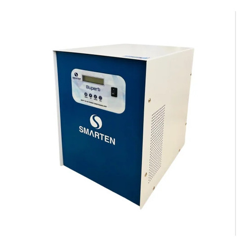 Smarten Solar Inverter 3575 - Metal, White Blue | Easy to Install, Automatic Switch Mode