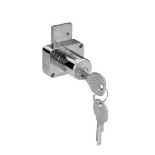 SS Furniture Locks - Stainless Steel, Standard Size, Silver | Rust and Corrosion Resistant, 2 Keys Included