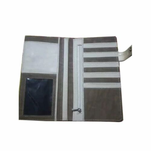 Brown Pvc Ladies Wallet