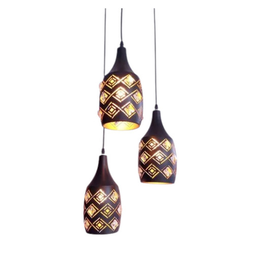 Electric Glass Mosaic Hanging Lamp