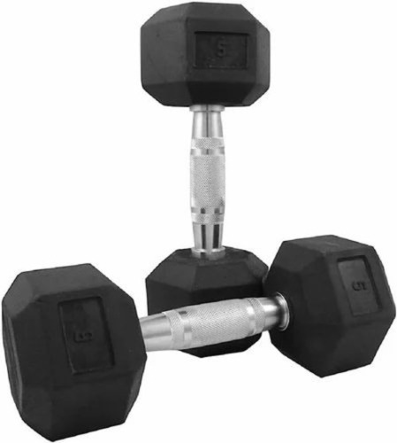Fitness Rubber Dumbbell