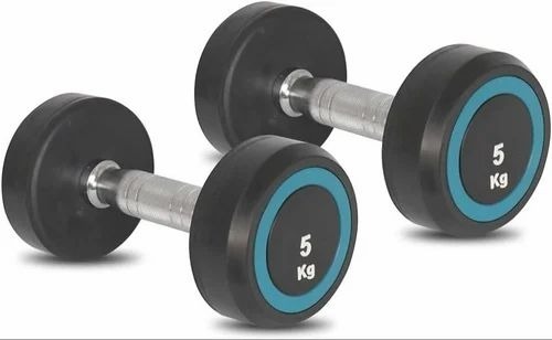 Hex Rubber Dumbbell