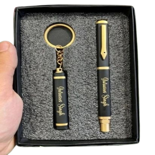 Pen And Keychain Gift Set