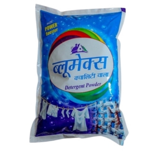 Premium Detergent Powder - 100% Pure Grade, Blue Powder | Oxygen & Chlorine Bleach, Protease Enzymes, Eco-Friendly