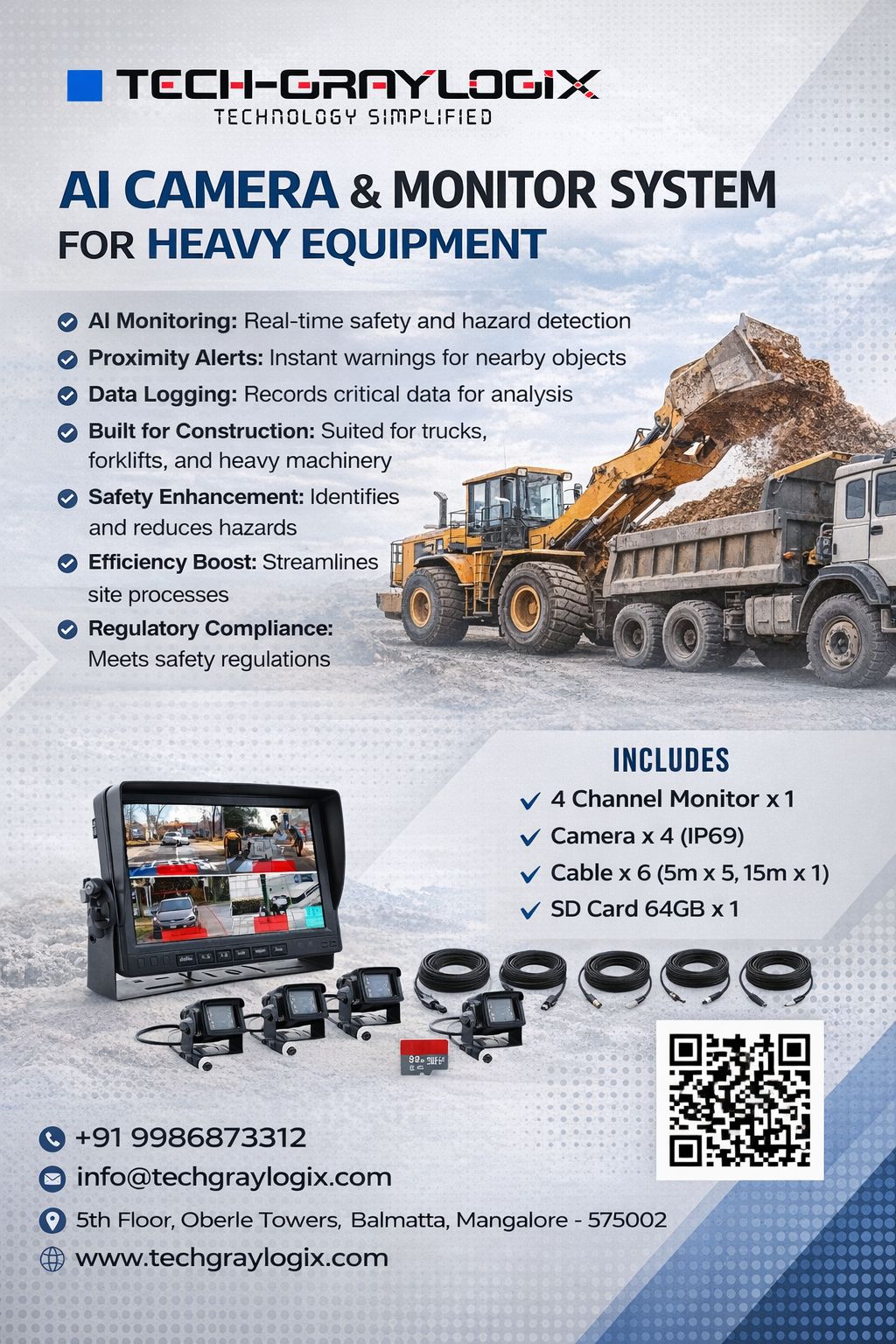 Anti-Collision System For Heavy Equipments
