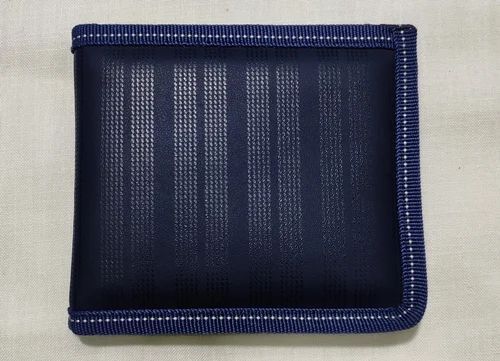 Blue Mens Rexine Wallet
