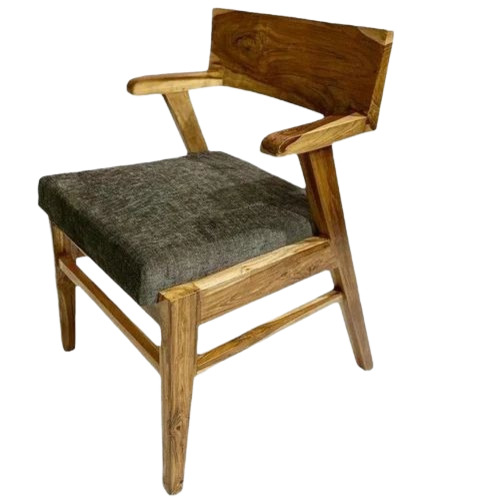 Brown Teak Wood Chairs