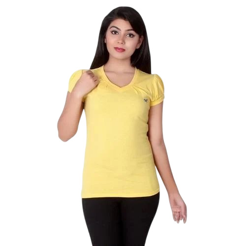 Girls Plain T Shirts