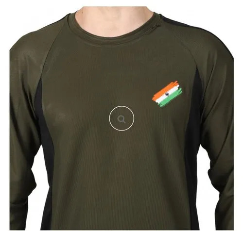 Military T Shirt - Chest Size: Na