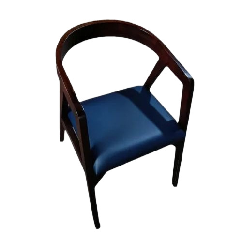 Teak Wood Chair - Shesham Wood, 60 cm, Brown | Durable, Fancy, Easy to Clean, Polished Finish