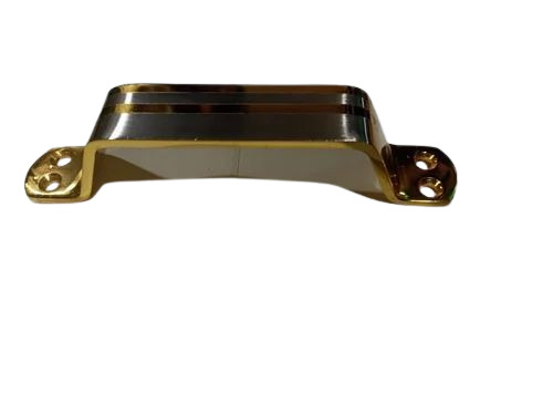 3 Inch Stainless Steel Door Pull Handle - Stainless Steel, 3 Inch, Golden , Polished Finish, Anti Corrosion, Screw-In Installation