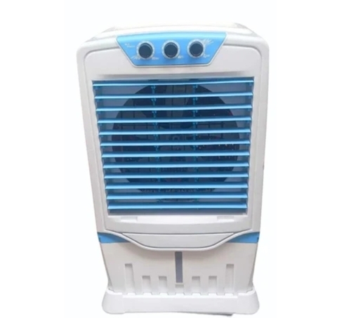 Blue Desert Air Cooler - Plastic, 50L, White, 220V | High Airflow, Large Tank, Energy Efficient, Portable, Low Noise