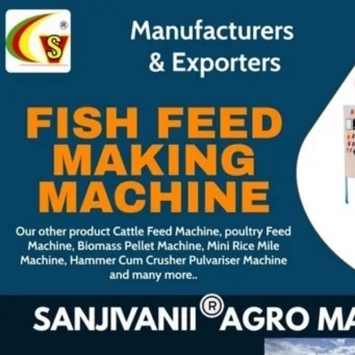 Floating Fish Feed Making Machine - Fish Feed Production Machine