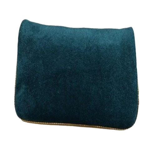 Green Velvet Jewellery Pouch Bags