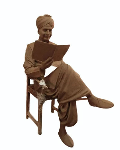 Life Portrait Fiberglass Sculpture