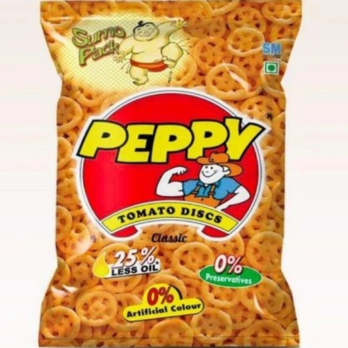 Peppy Tomato Discs - 55g Pack, Round Shape | Good Quality, FSSAI Approved