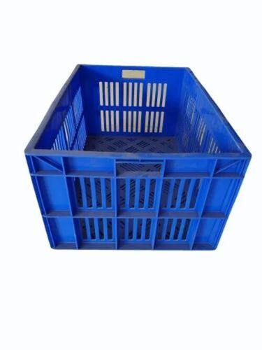 Pvc Blue Vegetable Plastic Crate