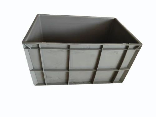 Pvc Grey Color Plastic Crate