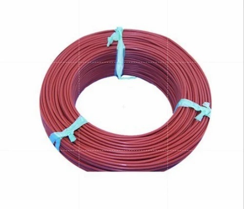 Red Insulated Copper Wires