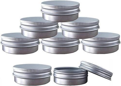 Round Tin Containers - Color: Yes