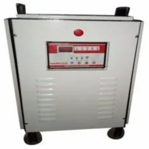Servo Automatic Voltage Stabilizer - Steel, 75 KVA, 1500 Watt, 3 Phase, 300-470 V | Industrial Use, 50 Hz, 1 Year Warranty