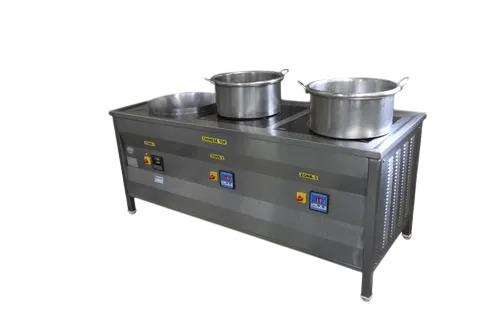 Stainless Steel Commercial Induction Multi Zone Cooking