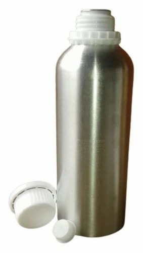 1 Litre Aluminium Bottle - 28 mm Neck, Round Shape, Silver | Eco Friendly, Beverage Use