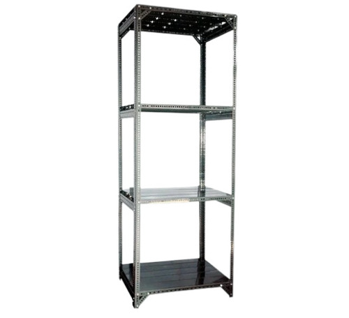 10 Feet MS Slotted Angle Rack