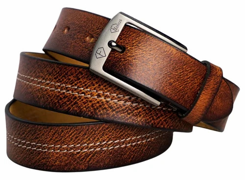 45 Inches Designer Men Genuine Leather Belt