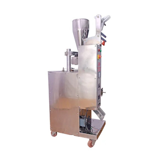 Automatic Center Sealing Machine - Silver Grey, 230V, 2000 Pouches/Hr | Electric Drive, Center Seal