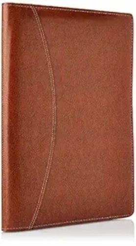 Brown Leather File Folder