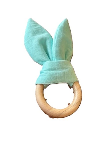 Bunny Ear Wooden Teethers