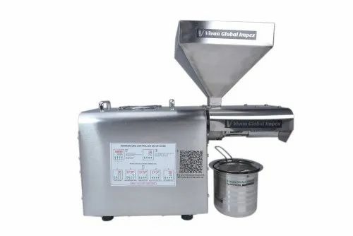 Coconut Oil Expeller Machine Startup