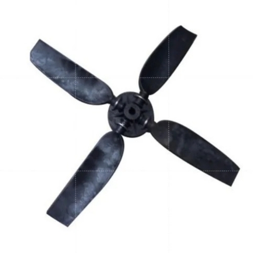 Cooling Tower Fan - ABS Material, 1200mm, Black, 4 Blades, Wall Mounted Electric