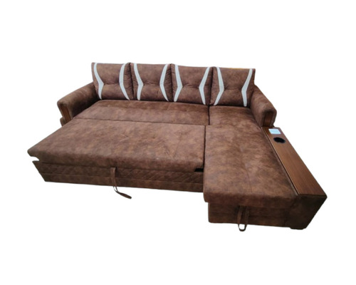 Designer L Shape 2 Fold Sofa Cum Bed