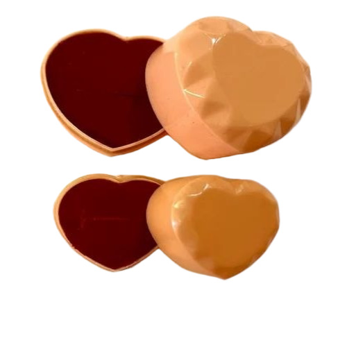 Heart Shape Plastic Jewelry Box