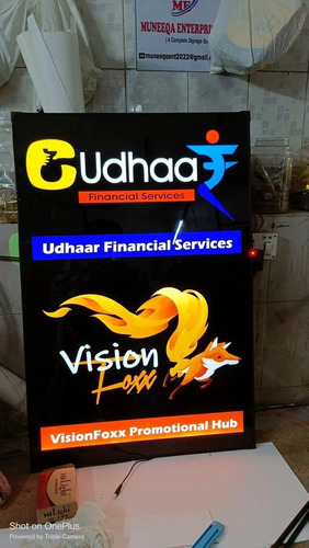 Led Blinker Blockout Sign Board